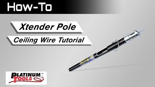 Ceiling wire installation