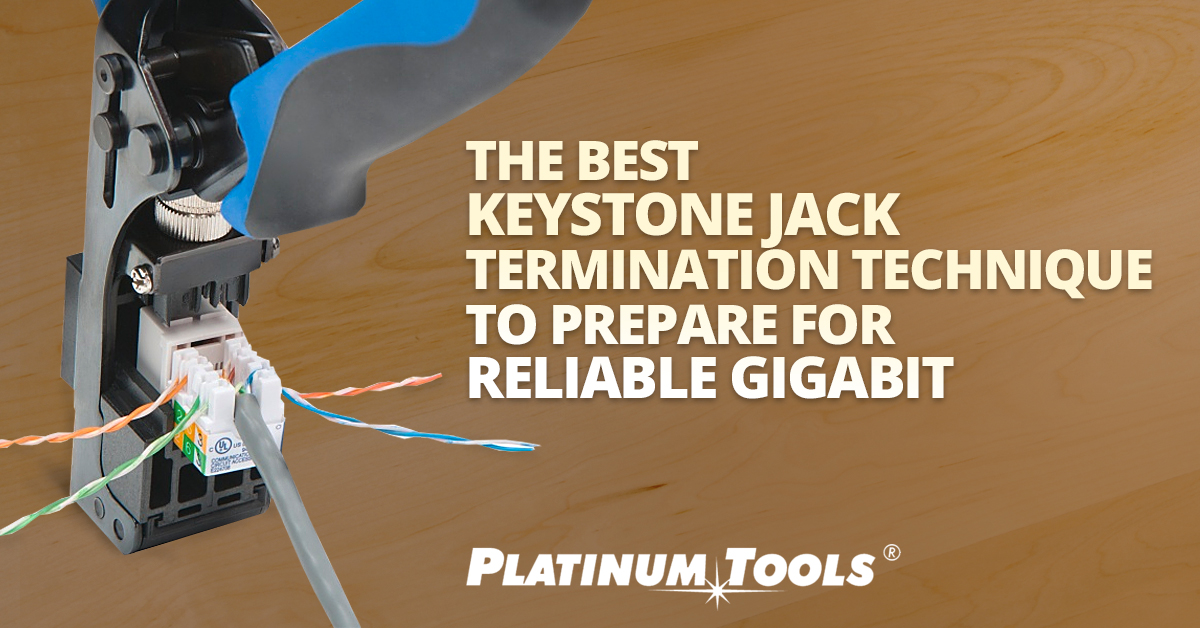 keystone termination jack